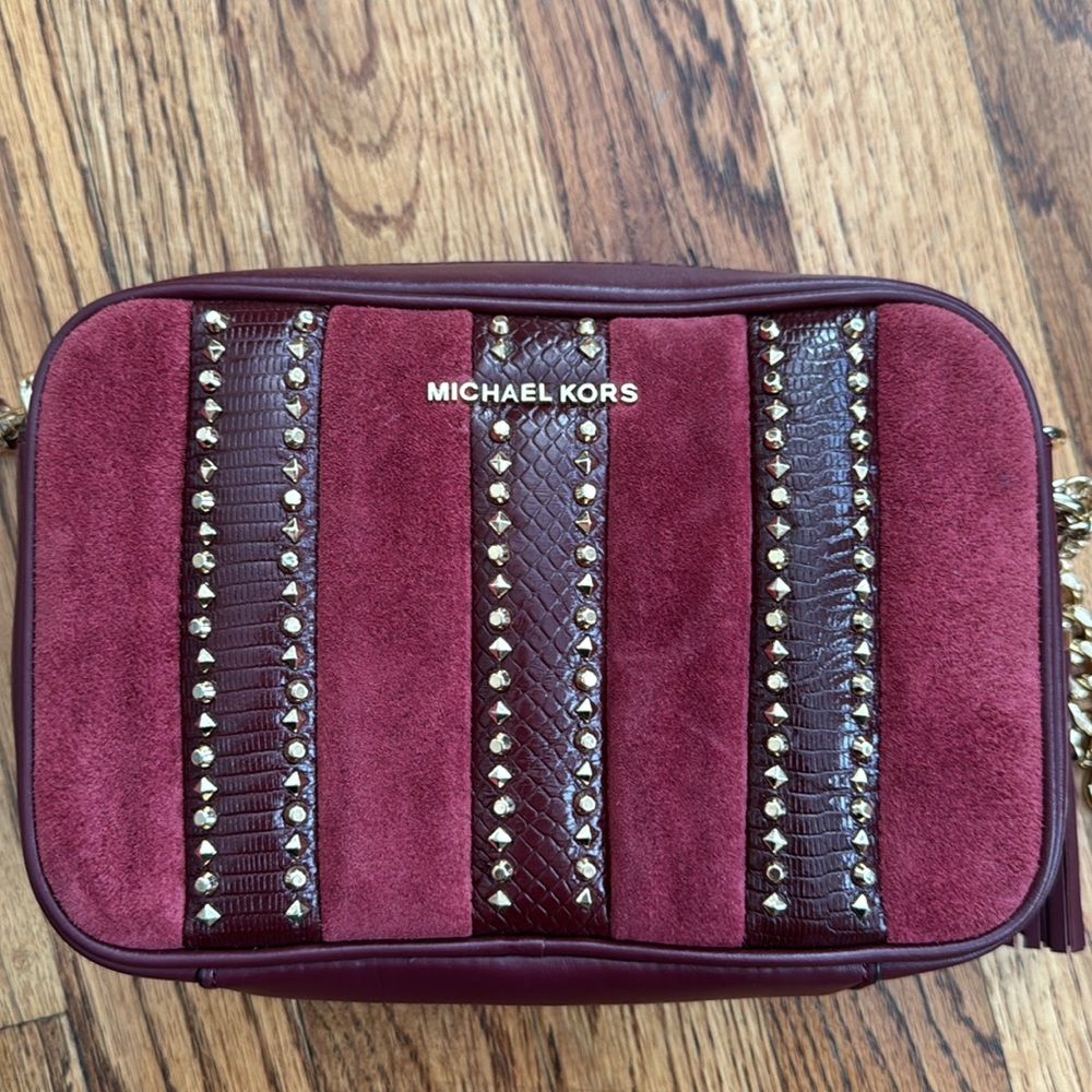 Michael Kors Ginny Crossbody with gold hardware NWOT